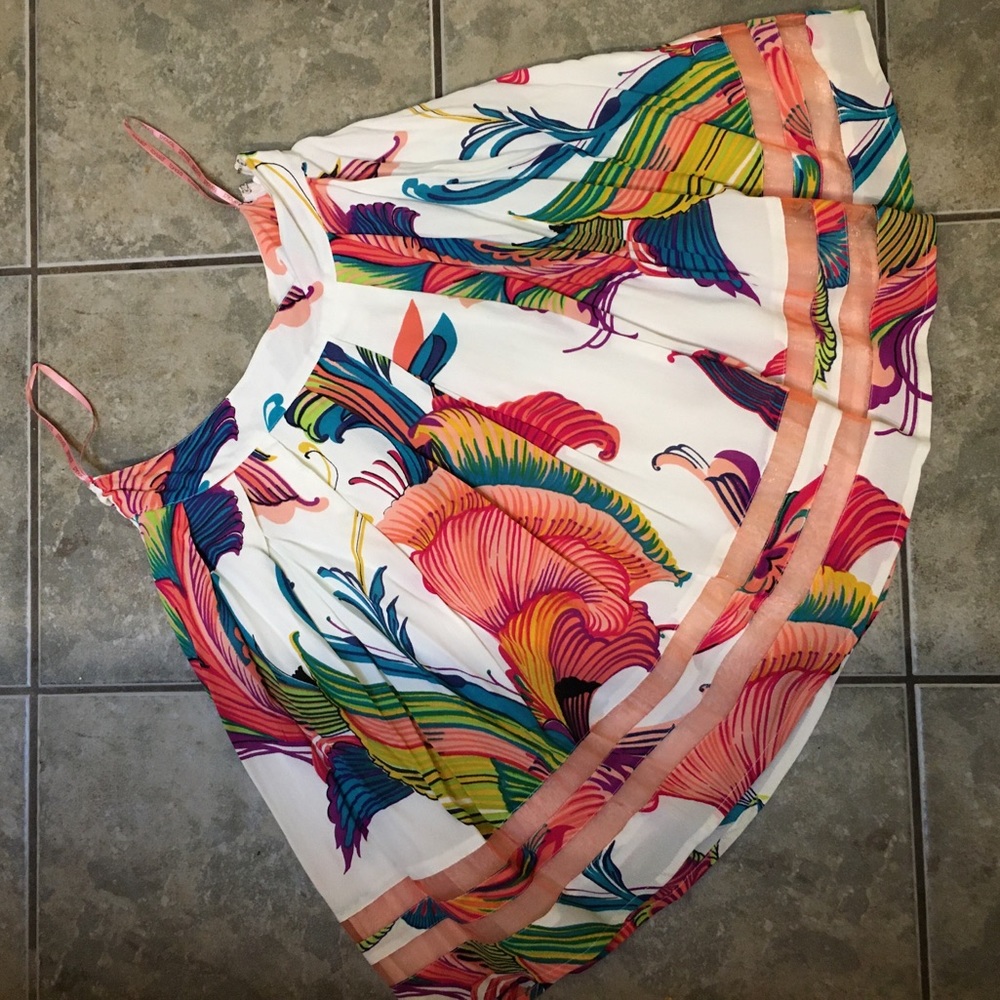 Floral skirt size a